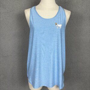 Goat USA Women's Racerback Tank Top Blue Medium New With Tag's.